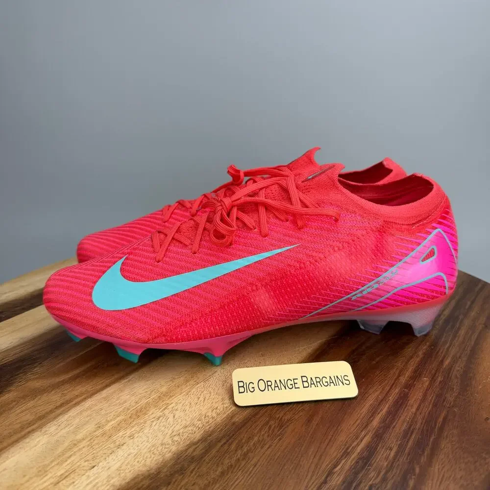 Nike Zoom Mercurial Vapor 16 Elite FG 'Mad Energy' Cleats Mens 13 FQ1457-800 NEW